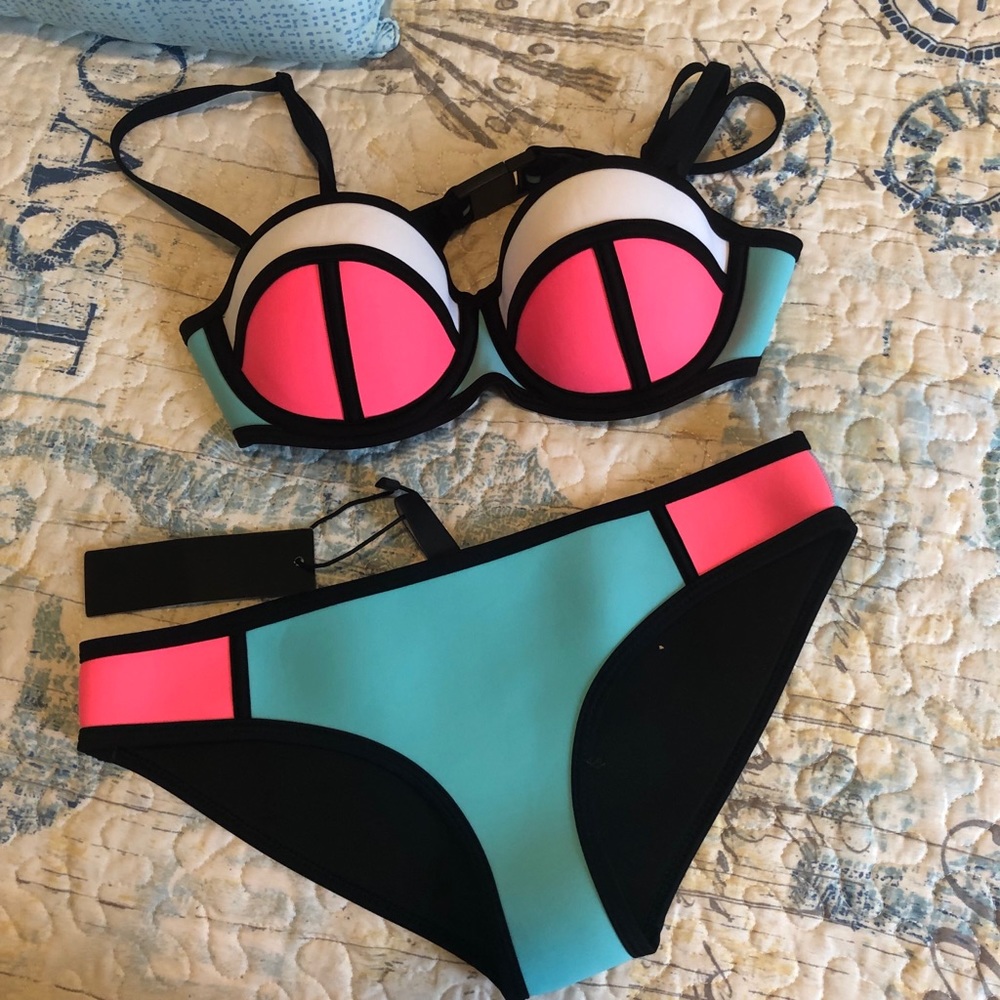 Brand new neoprene bikini